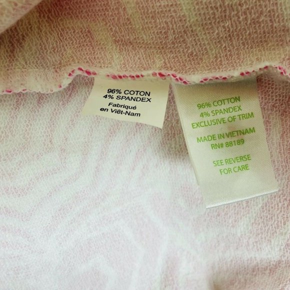 Lilly Pulitzer Foster Shift pink and white - Picture 4 of 5
